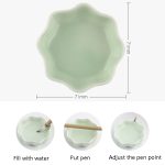 Schreibpinsel, Wasser-Kalligraphie-Übungsset, Wasser-Schreibbrett, wiederverwendbares Wasser-Schreibtuch, A4, A3 – Bild 5