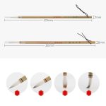 Schreibpinsel, Wasser-Kalligraphie-Übungsset, Wasser-Schreibbrett, wiederverwendbares Wasser-Schreibtuch, A4, A3 – Bild 7