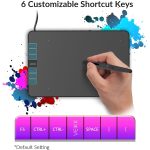 Veikk vk640 digital platte handgemalte picture board elektronische malerei board – Bild 5