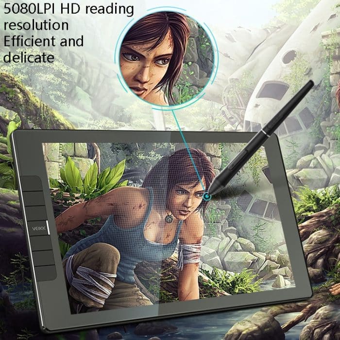 Veikk vk1200 digital screen hand zeichnungbildschirm elektronische malerei board – Bild 7