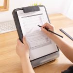 Aufbewahrungsbox für A4-Desktop-Ordner und Datendateien aus Kunststoff mit Kopierfunktion, A4 File Storage Box – Bild 7