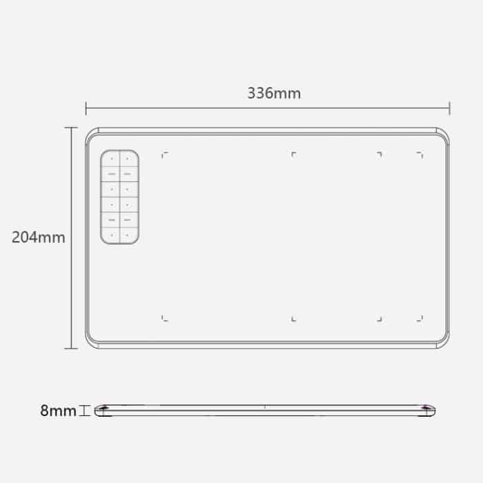 10Moons G12 Digitalplatine kann an das Handy Handy Handgezeichnete Bordcomputer-Malerei-Board-Netzwerkklasse-Eingabe-Panel angeschlossen werden – Bild 3