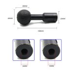 Sphärische Holzrille Schnitzmesser Drehfeile Schnitzschleifkopf Elektroschleifer Schleifkopf, 10mm, 14mm – Bild 3