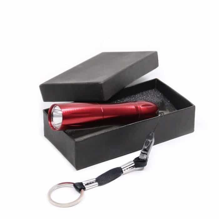 5 PCS Mini LED Starke Licht Taschenlampe Haushalt Outdoor Aluminium Legierung Schlüsselbund Taschenlampe Zufällige Farbe Lieferung – Bild 2