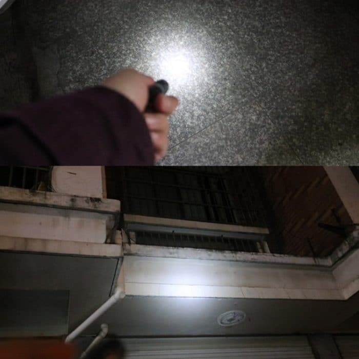 5 PCS Mini LED Starke Licht Taschenlampe Haushalt Outdoor Aluminium Legierung Schlüsselbund Taschenlampe Zufällige Farbe Lieferung – Bild 6