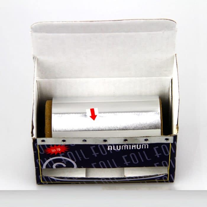 3 stücke verdicken Friseurzubehör Färbefärbung Blechfolie Rolle Haarschnitt Werkzeuge – Bild 3