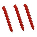 3 Sets Friseur-Dauerwelle für lockiges Haar, kalte Dauerwelle, Schraubstange, Friseurbedarf, Farbe, zufällige Lieferung, Hollow Core, Big Empty Core, Small Core, Medium Core, Big Core