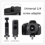 Sunnylife 1/4 Zoll verstellbarer Metalladapter für DJI Pocket 2 / FIMI PALM 2 / Insta360 One X-2 – Bild 4