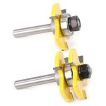 3-Zahn-T-förmiger Tenon-Messer 8-Griff-Jjigsaw-Messer – Bild 3