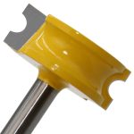 2 teile / satz 8-Griff Bogen T-Typ Tenon Cutter Holzbearbeitung Trimmen Graviermaschine Frässchneider – Bild 4