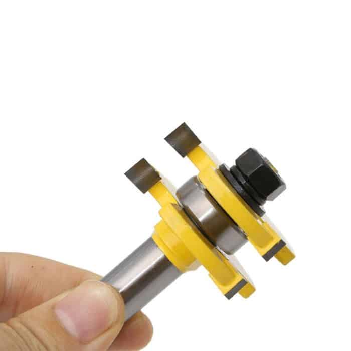 2 teile / set 1/2 Griff 3 Zahn Holzbearbeitungsfräser – Bild 4