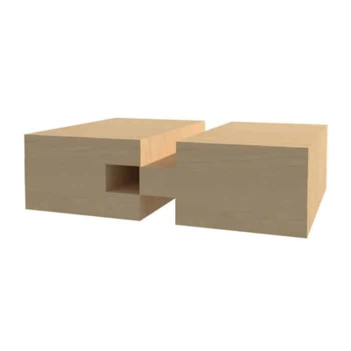2 teile / set 1/2 Griff 3 Zahn Holzbearbeitungsfräser – Bild 6