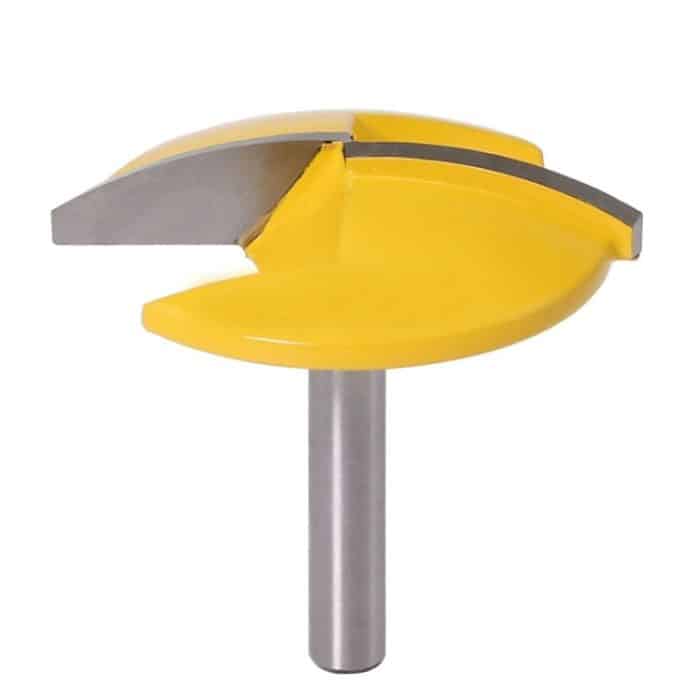 6 Schaft dünnen flachbodener Holzbearbeitungsschneidergravur und Trimmen der Maschine Schlitzkopf – Bild 1