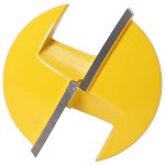 6 Schaft dünnen flachbodener Holzbearbeitungsschneidergravur und Trimmen der Maschine Schlitzkopf – Bild 4