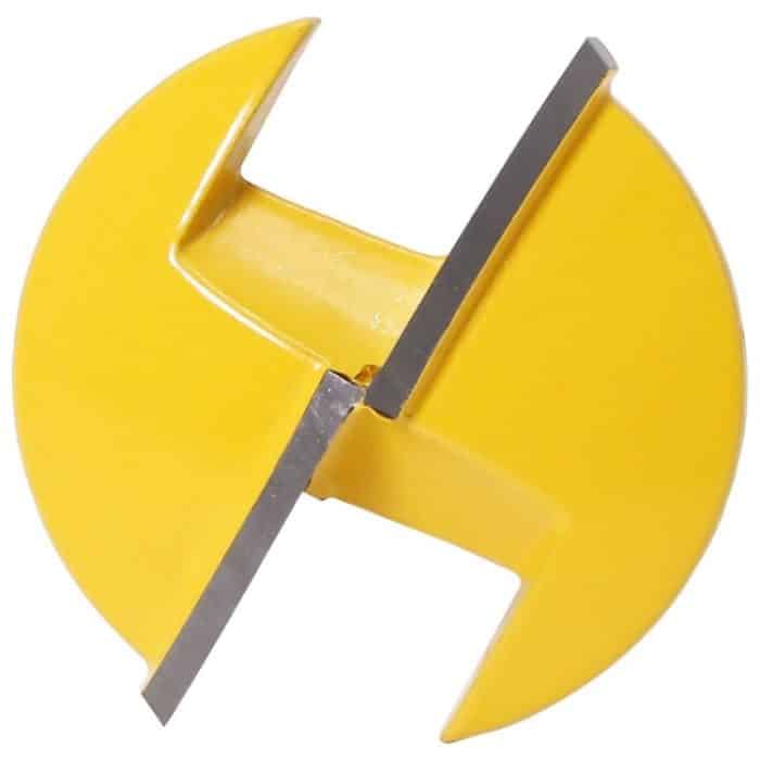 6 Schaft dünnen flachbodener Holzbearbeitungsschneidergravur und Trimmen der Maschine Schlitzkopf – Bild 4