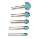6-Schaft-Spitzen-Rundfräser Holzbearbeitungs-Relieffräser, 5 PCS/Set 6-18mm, 4 PCS/Set 16-32mm – Bild 5