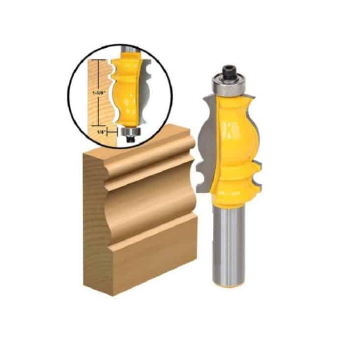 1/2 Griff FishTail Armlehne Line Cutter Holzbearbeitungsgravur Trimmschneider – Bild 4