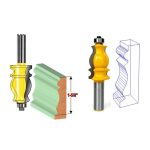 1/2 Griff FishTail Armlehne Line Cutter Holzbearbeitungsgravur Trimmschneider – Bild 5