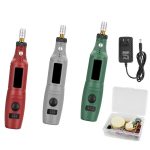 Mini-Elektro-Gravierstift zum Schneiden und Polieren, elektrisches Schleifwerkzeug-Set, US-Stecker, US Plug(Red), US Plug(Grey), US Plug(Green) – Bild 5
