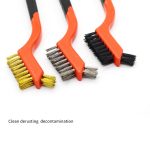 7-Zoll-Industriereinigungsbürste Mini-Refraktor-Reinigungsspaltbürste, Nylon Silk, Stainless Steel Wire, Copper Wire, Nylon Silk+Stainless Steel Wire+Copper Wire – Bild 2