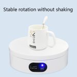 ND120 USB Automatisch rotierender Kameratisch Handgefertigter Panorama-Display-Tisch-Plattenspieler, 12cm/Powered by USB(W) – Bild 2