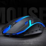 2 Stück T-WOLF V1 USB-Schnittstelle 3-Tasten 1200 dpi verdrahtete Maus 7-color backlit Gaming-Maus, Kabellänge: 1,35m – Bild 2