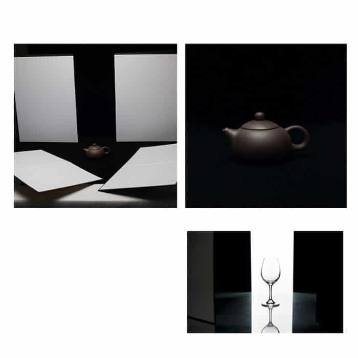 2 Stück Fotografie, gefaltet, verdickend, A4-Karton, faltbar, Lichtdiffusor, A4 Cardboard Silver, A4 Cardboard Gold – Bild 4