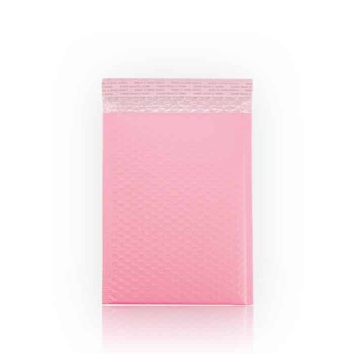 100 Stück rosa Co-Extrusionsfolie, Luftpolstertasche, Logistikverpackung, verdickte Verpackungstasche, Größe:, 13x15cm, 15x20cm, 18x20cm, 11x15cm, 13x18cm, 15x18cm, 18x23cm, 20x25cm, 22x30cm – Bild 2