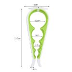 6 Stück multifunktionaler Silikon-Anti-Rutsch-Flaschenöffner, Sicherheits-Dosenöffner für den Haushalt, 6 PCS – Bild 3