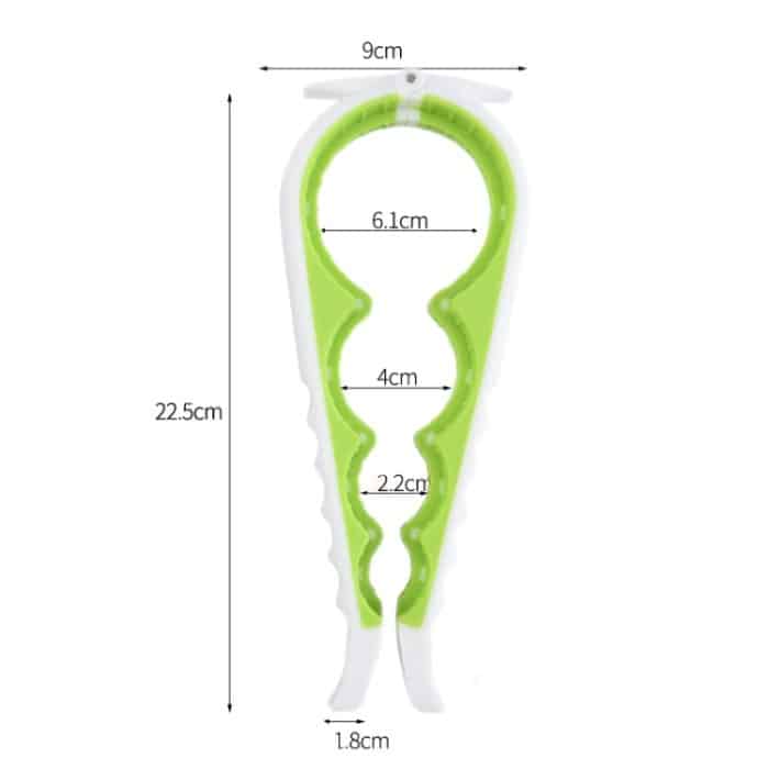 6 Stück multifunktionaler Silikon-Anti-Rutsch-Flaschenöffner, Sicherheits-Dosenöffner für den Haushalt, 6 PCS – Bild 3