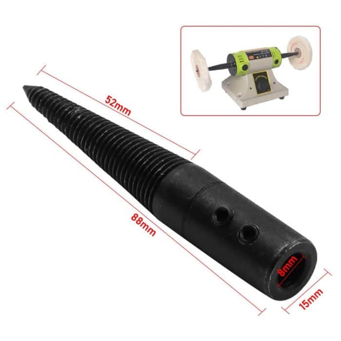 2 Sets taiwanesische Schleifmaschine Schleifscheibenzubehör Schleifscheibe Pleuel Polierscheibe Wellenspitze, Wheel Shaft Tip – Bild 3