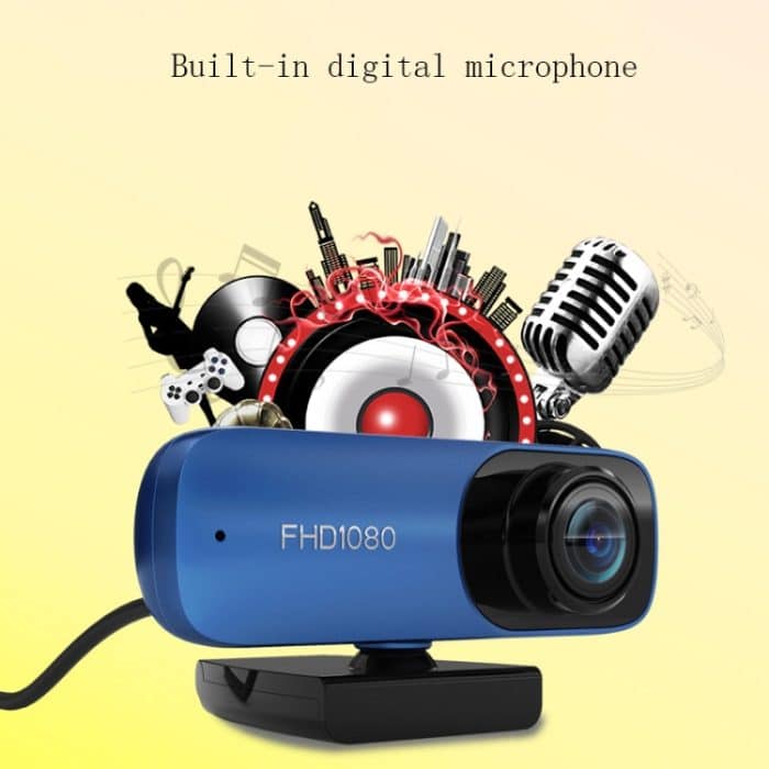 8 Millionen Pixel FHD 1080P USB-Schnittstelle Netzwerk HD Live-Computerkamera, C80-30FPS Autofocus – Bild 3