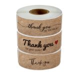 10 Rollen rechteckiger Siegelaufkleber Etikettenaufkleber, F108, F109, F110 – Bild 2