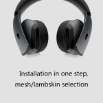2 Stück Headset-Abdeckung für Alienware, AW310H / AW510H Mesh, AW310H / AW510H Splicing, AW310H / AW510H Lambskin, AW988 Black Mesh, AW988 Black Lambskin – Bild 5