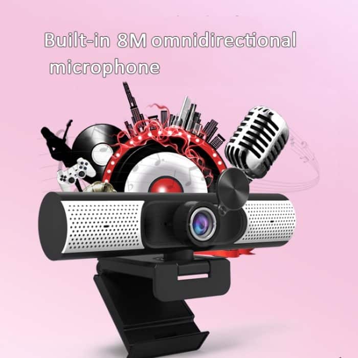 Netzwerk-HD-Live-Übertragung, Computerkamera, integrierter Lautsprecher, C500 1080P, C580 1440P – Bild 4