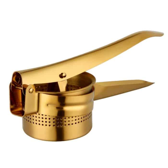 Manueller Entsafter aus Edelstahl, abnehmbarer Entsafter, kommerzieller Obst-Entsafter mit großer Kapazität, Golden, Rose Gold, Magic Colorful, Magic Red – Bild 1