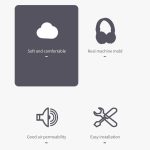 2 Stück Headset-Schwamm-Abdeckungs-Ohrenschützer mit Kissen für BOSE NC700 – Bild 3