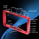 Tauchen Dual Handheld Grip Halterung Stabilisator Verlängerung Telefon Klemme Kamera Rig Käfig Unterwasser Fall für GoPro HERO9/8/7, Red, Black, Red Bracket + Shutter, Black Bracket + Shutter – Bild 4