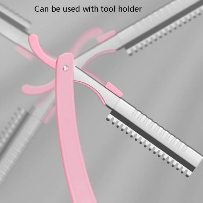 20 Boxen Augenbrauen-Trimmklinge Edelstahl-Augenbrauenschaber, 10 PCS / Box – Bild 7
