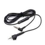 2 Stück 3,5 mm auf 2,5 mm Ersatz-Audiokabel mit Mikrofon für Bose AE2 / AE2i, Length: 1.5m – Bild 2