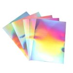 Laserbeschichtetes, silberfarbenes Aufkleber-Etikettenpapier mit glatter Oberfläche, Geschenkpapier, A4, A3