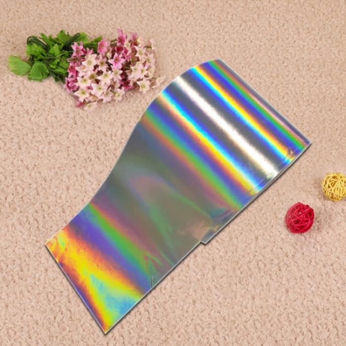 Laserbeschichtetes, silberfarbenes Aufkleber-Etikettenpapier mit glatter Oberfläche, Geschenkpapier, A4, A3 – Bild 3