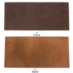 CF9011 Schreibtischunterlage, Retro-Crazy-Horse-Leder, Notebook-Computer-Mauspad, übergroßes, rutschfestes Desktop-Computertisch-Lederpad – Bild 4