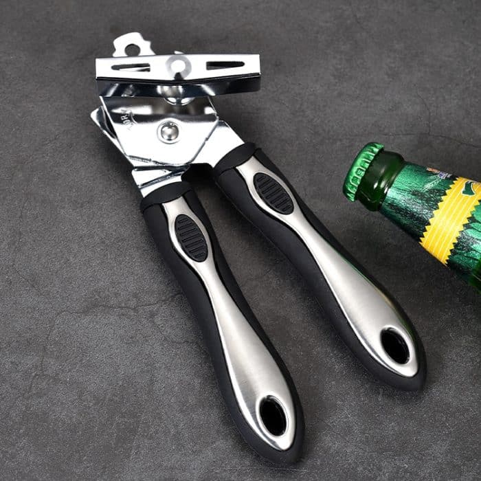 3-in-1-Dosenöffner für die Küche, Flaschenschraubendreher, manueller, arbeitssparender Dosenöffner für Weinflaschen, 2 PCS Wine Bottle Cap Opener – Bild 2