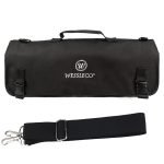 WESSLECO Kochmesser-Aufbewahrungstasche, Messer-Rolltasche, WESSLECO Black