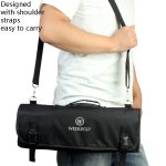 WESSLECO Kochmesser-Aufbewahrungstasche, Messer-Rolltasche, WESSLECO Black – Bild 7