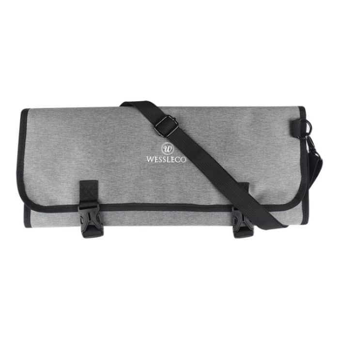 WESSLECO Kochmesser-Werkzeug-Aufbewahrungstasche, Oxford-Stoff-Messertasche, WESSLECO Gray – Bild 1