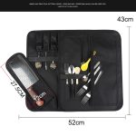 WESSLECO Kochmesser-Werkzeug-Aufbewahrungstasche, Oxford-Stoff-Messertasche, WESSLECO Gray – Bild 3