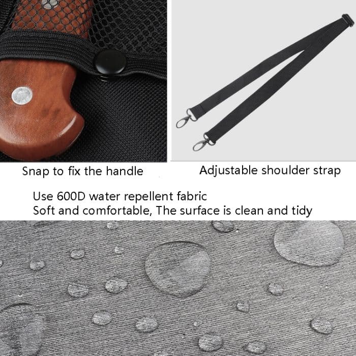 WESSLECO Kochmesser-Werkzeug-Aufbewahrungstasche, Oxford-Stoff-Messertasche, WESSLECO Gray – Bild 5