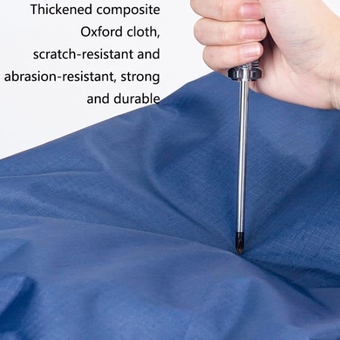 Weekeight 2 Stück Aufbewahrungstasche für Kleidung, Steppdecke, Haushalt, Umzugsgepäck, Organizer, Light Gray Small, Navy Small, Wine Red Small, Light Gray Large, Navy Large, Wine Red Large, Pink, Gray, Coffee, Light Blue – Bild 4